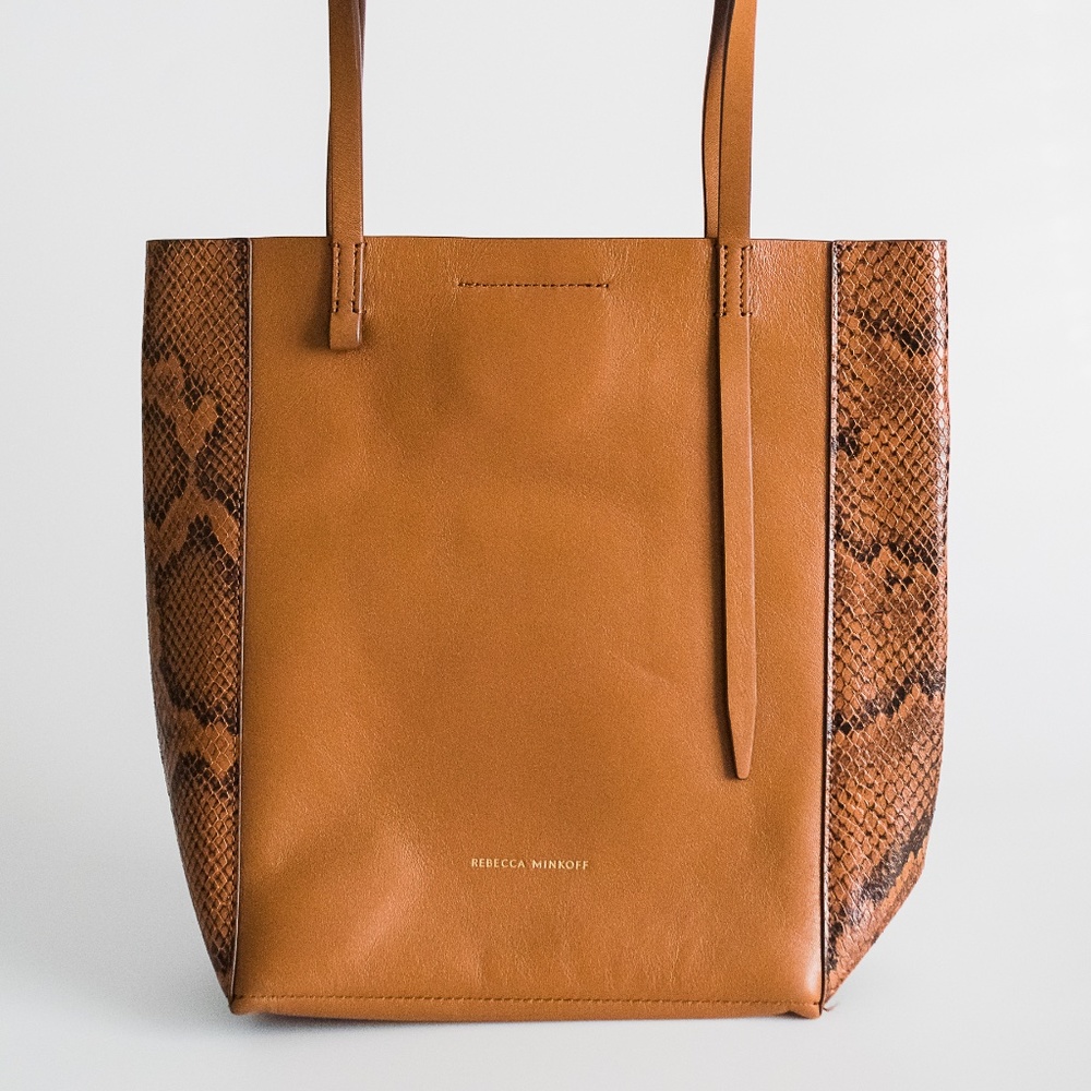 Preowned Rebecca Minkoff Small Stella Tote Bag in Brown